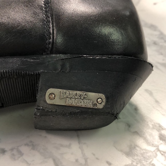 Vintage 80's Harley-Davidson Western Style Boots - Picture 2 of 16